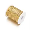 Aço Inoxidável Banhado a Ouro 18K Corrente NK 4mm de Largura Corrente Cubana Acessórios para Colar Pulseira DIY Acessórios Atacado Transfronteiriço