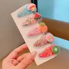 Grampo de Cabelo Infantil Desenho Animado Lantejoulas Presilha BB Moda Feminina