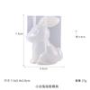 Yu Meiren Crystal Glue Drop Mold Uma variedade de animais geométricos urso Tridimensional unicórnio bênção coelho molde de silicone