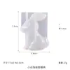 Molde de Resina de Cristal de Amapola Varios Estilos de Oso, Animal Geométrico, Unicornio 3D, Conejo de Bendición Moldes de Silicona
