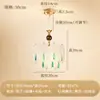 Candelabro de cristal vintage francés de alta gama para sala de estar, luz principal para recibidor, lujo ligero con un sentido de sofisticación, iluminación romántica para comedor y dormitorio