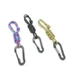 Fivela de copo d'água multifuncional nova transfronteiriça mosquetão ajustável corda de paracord trançada à mão cordão de chave de pulso anti-perda