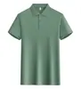 Camisas Polo de Algodão Puro, Roupas de Trabalho Personalizadas com Impressão de Logo, Camisas de Cultura Corporativa, Polos de Manga Curta com Gola para Workwear de Team Building para Homens