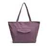 Bolso Cruzado Impermeable Casual de Estilo Japonés a la Moda con Diseño Único, Gran Capacidad, Bolso Tote Vintage para el Trabajo, Bolso de Color Sólido