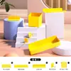 Prateleira de Armazenamento com Painel Perfurado Gancho Decorativo Magnético Adesivo de Furo Redondo Placa de Armazenamento de Metal DIY Cabide de Exibição de Mesa