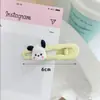 Nova Versão Coreana do Grampo de Bico de Pato Metálico Sanrio, Doce e Fofo para Cabelo Infantil, Grampo de Franja Suave e Não Prejudicial para Mulheres