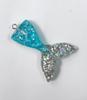 RUMNVNTY serie estrella de mar resina cola de pez pequeño colgante accesorios DIY sirena accesorios versátiles