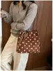 Bolsa Elegante Feminina de Axila 2026 Nova Moda Versátil Bolsa Tote Vintage Maillard Bolsa de Ombro para o Dia a Dia