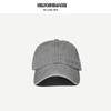Gorra de Béisbol Casual Versátil Estilo Coreano Desgastada Denim Lavado Color Sólido Gorra Sombrero de Sol Retro para Mujer Gorra Hip-hop para Hombre