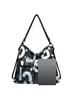 Moda transfronteriza fabricantes de comercio exterior al por mayor explosiones estampado de letras moda simple bolsa de mano para mujer hombro diagonal mochila