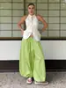 Calça Harem de Algodão Puro Transfronteiriça Moda de Rua Casual Preguiçosa Perna Larga Longa Solta Calça Harem