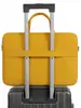 Maletín para Hombre de Gama Alta Bolsa de Documentos de Negocios Bolsa para Laptop Gran Capacidad Bolso de Mano Moda para Viajes al Trabajo Bolsa para Viajes al Trabajo