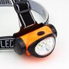 Linterna de Cabeza de Plástico LED con Batería Luz de Trabajo Cob para Pesca y Uso al Aire Libre (No Recargable) Luz Portátil Ultra Brillante para Pesca Nocturna