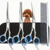 Suministros para Mascotas Más Vendidos: Tijeras Profesionales Integrales de Acero para Peluquería Canina para Recortar y Eliminar Pelo Suelto