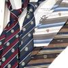 Corbata de estudiante de alta calidad JK/DK para niñas, uniforme escolar, insignia a rayas, decoración de estilo universitario, estilo japonés moderno, hecha a mano para hombres.
