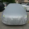 Suministro Listo Cubierta Solar Plateada con Tiras Reflectantes para Coche, SUV, Camioneta, Tarjeta 180D Ropa para Coche Cubierta para Coche