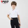 Ropa de golf PGM para niños, camiseta de manga corta para niños, ropa deportiva de primavera y verano para niños, suministro directo de fábrica.