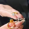 Anillo de Diseño Nuevo 2026 para Cambiar la Fortuna con Apertura Ajustable, Anillo de Zirconia Microincrustada para Reducir la Ansiedad y el Estrés para Mujeres