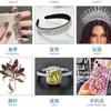 Pedras de Cristal de Vidro em Formato de Olho de Cavalo com Strass Diamante Tendência Materiais para Decorações de Capa de Celular DIY Acessórios de Vestuário