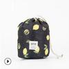 Bolsa de Cosméticos de Gran Capacidad para Viajes Coreana Set de Viaje Bolsa de Artículos de Tocador Cilíndrica Bolsa de Almacenamiento Impermeable para Exteriores Impermeable y Portátil