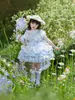 Vestido de Hada de las Flores para Niña Verano 2026 Nuevo Estilo Dulce Cumpleaños Infantil Vestido Abullonado Vestido Lolita de Princesa