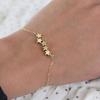 Jóias de comércio exterior europeias e americanas moda pulseira de estrela de liga simples pulseira de estrela de cinco pontas pulseira estilo frio ins para mulheres