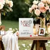 Letrero acrílico para mesa de postres de boda 'el amor es dulce' decoración de mesa con soporte y estampado floral