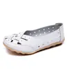 35-46 zapatos de la suerte Nido de Pájaro verano zapatos de mujer huecos Baotou zapatos para madre suela de tendón de res Zapatos de frijol fabricantes mayoristas
