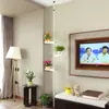 Estante de Flores para Interiores Ahorra Espacio, Multicapa y Sencillo para Balcón y Sala de Estar, Adecuado para Plantas Suculentas