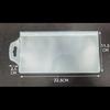 Venda de fábrica bolsa transparente de EVA auto-selante cola macia bolsa de embalagem com zíper de EVA texto brincar armazenamento de joias saco plástico