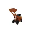 Carregadeira Agrícola de Tração nas Quatro Rodas, Empilhadeira Elétrica Pequena, Veículo para Carregamento e Descarregamento de Areia e Terra em Canteiro de Obras