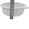 Cesta de Limpieza Multifuncional para Verduras y Frutas para el Hogar Cesta de Almacenamiento Diseño Hueco Drenaje Rápido Almacenamiento Colgante Ahorro de Espacio