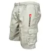 Shorts Cargo de Moda Multibolsos em Estoque Venda Quente Transfronteiriça Calças Casuais Masculinas Comprimento até o Joelho Comércio Exterior Amazon Shorts Cargo