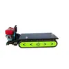 Chasis Todo Terreno con Oruga de Goma Chasis Pequeño con Control Remoto Ensamblaje de Oruga para Transporte en Huertos Agrícolas