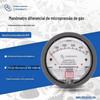 Filtro Medidor de Pressão Diferencial de Ponteiro Radial Hvac Micro-Inteligente a Gás Mecânico de Alta Precisão Medidor de Pressão Diferencial de Micropressão