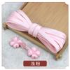 Botão Cheongsam Botão Estilo Chinês Conta de Jade Trevo de Quatro Folhas Botão Tradicional Feito à Mão Traje Tang Traje Étnico Acessórios Decorativos
