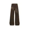 Calça de Trabalho Khaki Reta Estilo Retro Americano Transfronteiriça para Homens, Tendência Casual de Longa Duração para Casais Primavera e Outono 2026