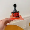 Nuevo Sombrero de Halloween: Diadema de Felpa Cabeza de Fantasma de Calabaza, Diseño Único y Exquisito, Disfraz de Cosplay, Accesorio Divertido para el Cabello para Mujeres