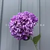 216 piezas de flores artificiales con bordes enrollados y recubrimiento, hortensias grandes para decoración de bodas, arreglos florales para escenografía, arreglos de flores para sala de estar