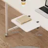 Tablero de Extensión para Escritorio Oficina Escritorio Perforación-Gratis Ampliación Extensión Artefacto Escritorio de Computadora Plegable Bandeja para Teclado