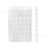 Suporte Quadrado de Silicone com Ventosa para Celular Exclusivo Transfronteiriço Suporte Dupla Face com Ventosa para Carro Suporte com Ventosa para Celular