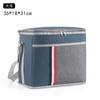 Bolsa de Almoço Nova Transfronteiriça Bolsa de Gelo para Piquenique ao Ar Livre Transversal Portátil Bolsa Caixa de Almoço de Folha de Alumínio Bolsa Térmica de Grande Capacidade