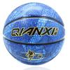 Millennium Auténtico Resistente al Desgaste Juego para Adultos Baloncesto Juvenil Escuela Secundaria Entrenamiento Deportivo Exterior Camuflaje Balón Azul No.7