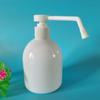Fabricante Venta al por Mayor Botella de Gel Antibacterial de 500 ml Botella de Plástico Transparente Tipo Push Nueva Botella de Gel Antibacterial
