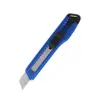 Cuchillo de Arte Deli Hoja Plateada SK2 Cabeza de Hoja Engrosada Cuchillo de Corte de Papel de Bloqueo Automático Oficina Hogar Express Cuchillo de Desempaquetado 2001