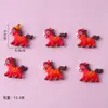 2026 Novo Ano Zodiacal Pônei Pelúcia Chaveiro Ano do Cavalo Pequeno Pingente Cavalo da Sorte Chaveiro Pingente de Bolsa Pequeno Presente