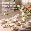 Cuenco de Cerámica Yate de Jingdezhen con Color Bajo Esmalte, Cuenco Sencillo de Color Sólido para Fideos, Cuenco para Sopa, Logo Personalizable, Apto para Microondas