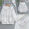 Ropa de Protección Solar para Niñas para el Verano 2026 Nueva Chaqueta Ligera para la Piel Ropa Casual con Protección UV Solar para Niños Mayores