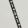 Tira de Tela de Algodón de 1 cm Cinta Estampada para Ropa, Ropa Infantil, Textiles del Hogar, Logo Estampado, Ribete, Cinta Lateral, Filete y Materiales Auxiliares