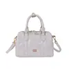 Bolsa de Mão Acolchoada de Alta Moda Feminina Nova Grande Capacidade Estilosa para o Dia a Dia Ombro Transversal Transfronteiriça